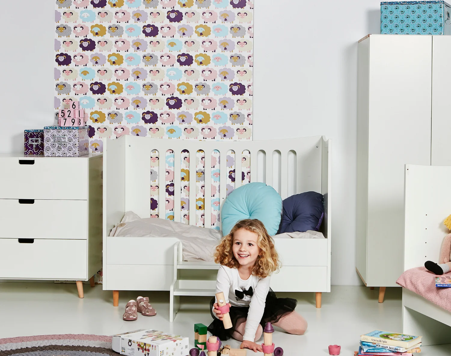 Delt sengehest til babyseng - Image 18